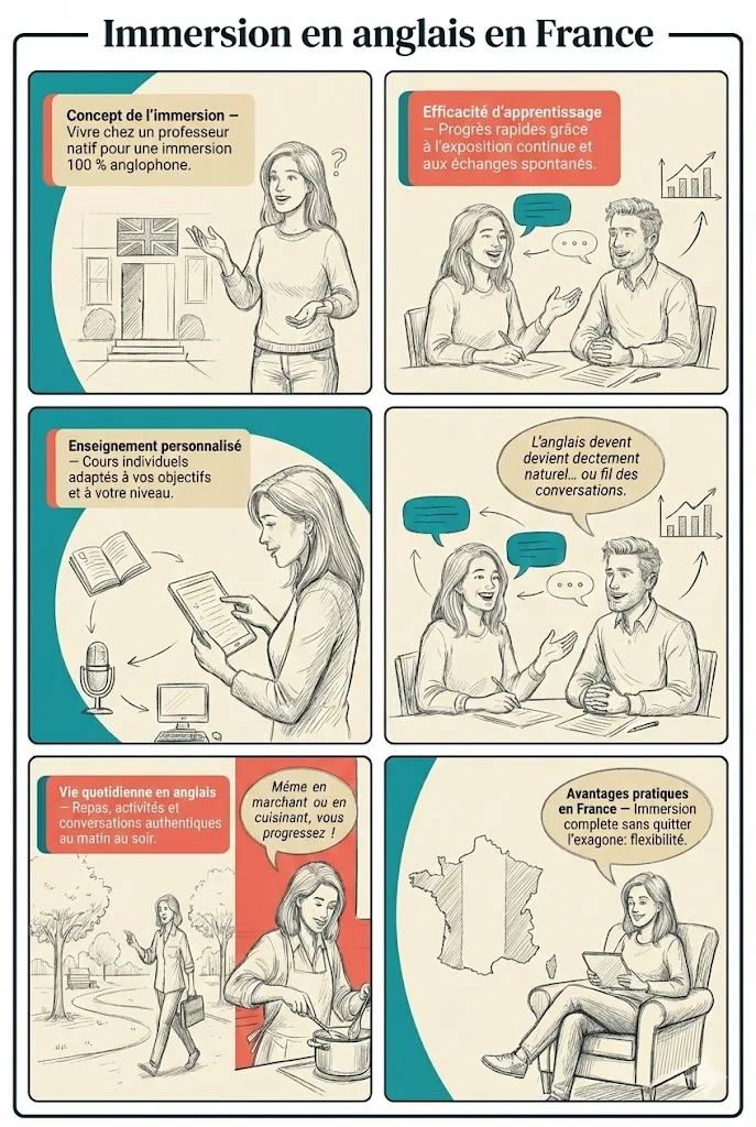 immersion anglais france